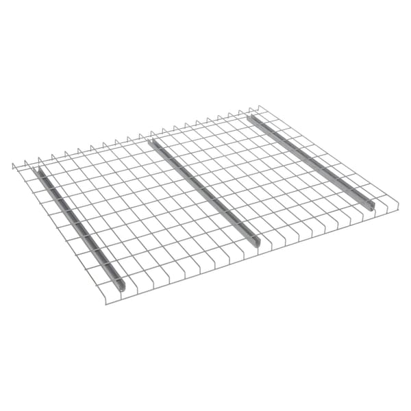 Gray Powder Coated Pallet Rack Wire Decking 42"W x 58"L